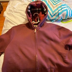 Brand new Burberry burgundy sweater
